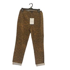 WHO WHAT WEAR,Animal Print,Cropped,High Rise, Stretch Pants,Size 4,New With Tags